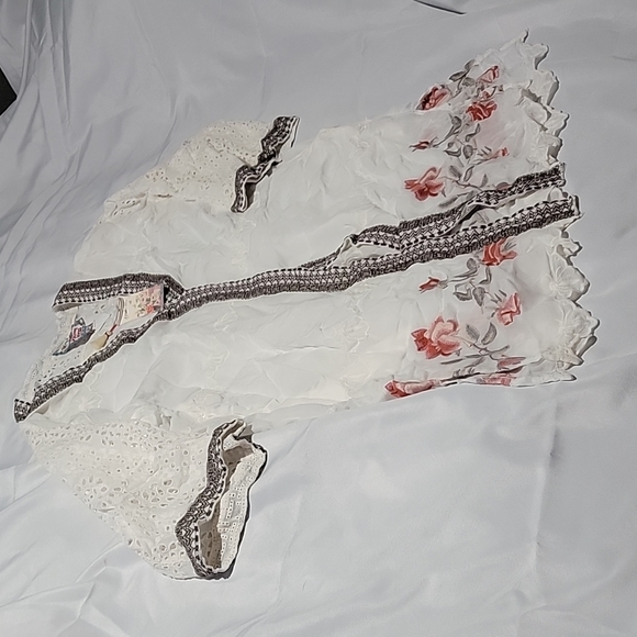 Johnny Was Rosey Kimono Top - Picture 7 of 17